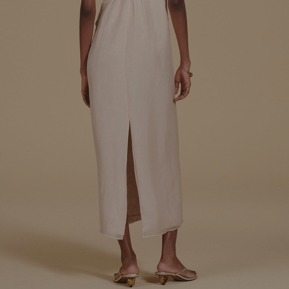 Zara Limited Edition Blush Dress Mixed Organza - Picture 6 of 10